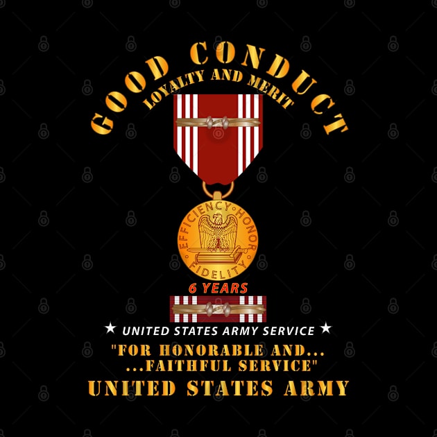 Good Conduct w Medal w Ribbon - 6 Years by twix123844