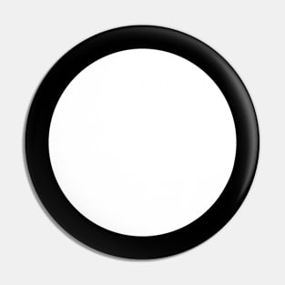 White circle Pin