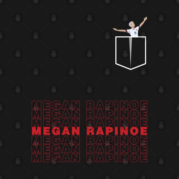 Megan Rapinoe Pocket USWNT by Hevding