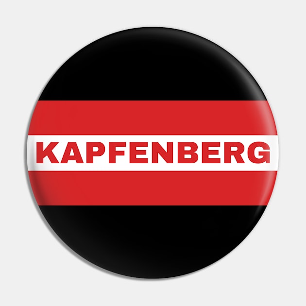 Kapfenberg City in Austrian Flag Pin by aybe7elf