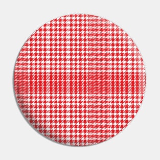 Christmas plaid pattern Pin