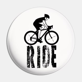 Ride Cycling/Biking Pin