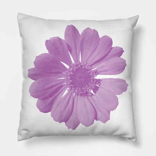 Lilac Flower Pillow by SeaGreen