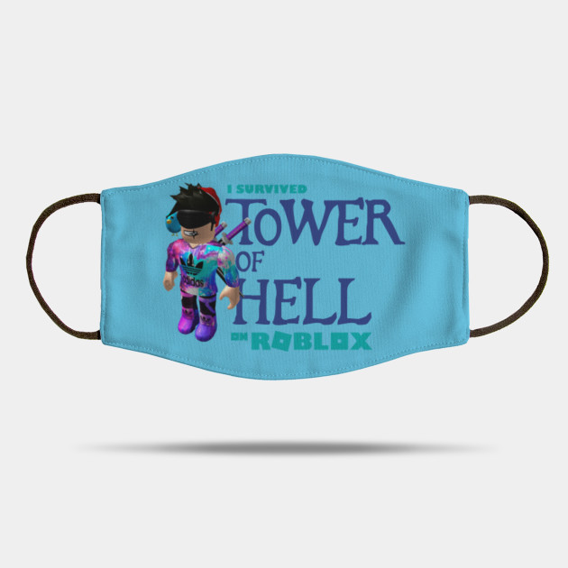 Tower Of Hell Roblox Mask Teepublic - how to fly in tower of hell roblox 2020