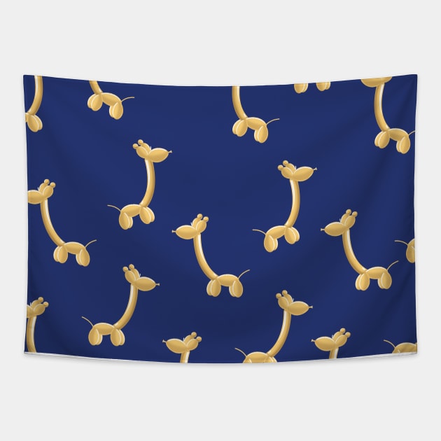 Balloon animal pattern Tapestry by nickemporium1