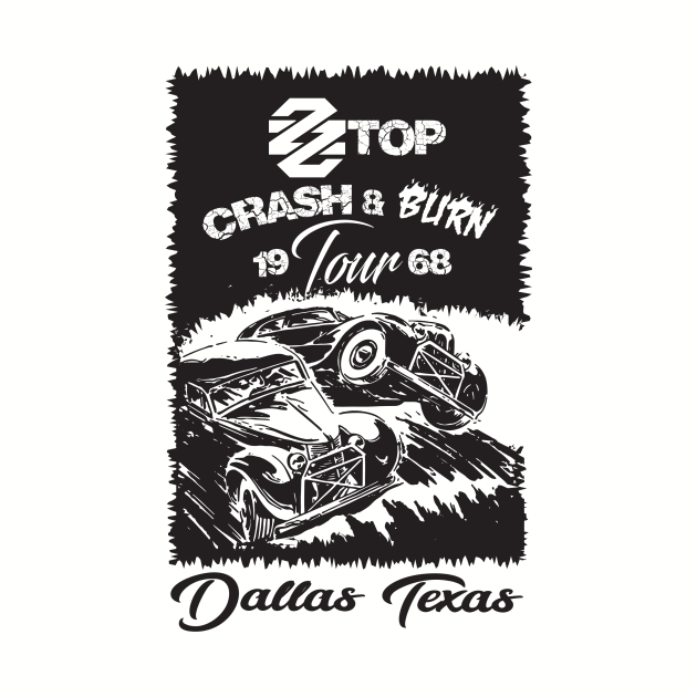 ZZ Top Crash & Burn Tour 1968 by silvercloud