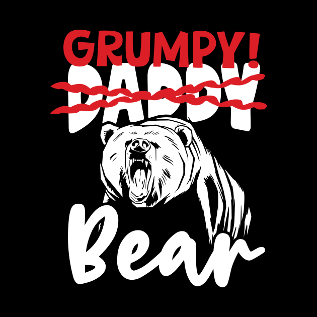 Grumpy Daddy Bear by thingsandthings