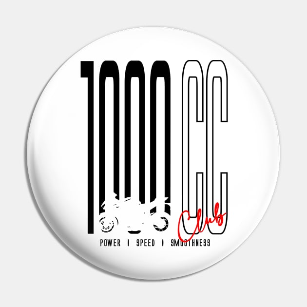 1000 CC Club Fireblade Pin by TwoLinerDesign