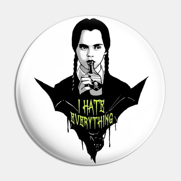 I Hate Everything Pin by Vadila arts