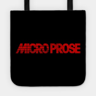 Retro Computer Games Microprose Logo Vintage Tote