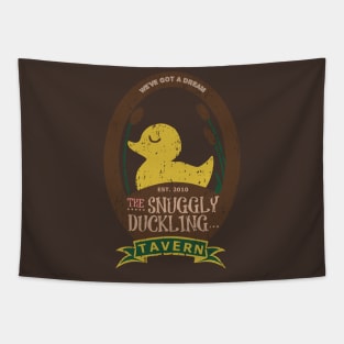 Tangled Snuggly Duckling Tavern Tapestry