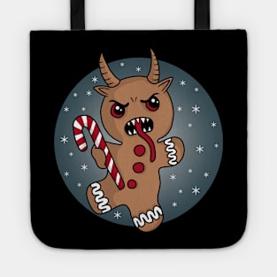 Gingerbread Krampus Tote