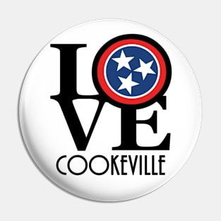 LOVE Cookeville Tennessee Pin