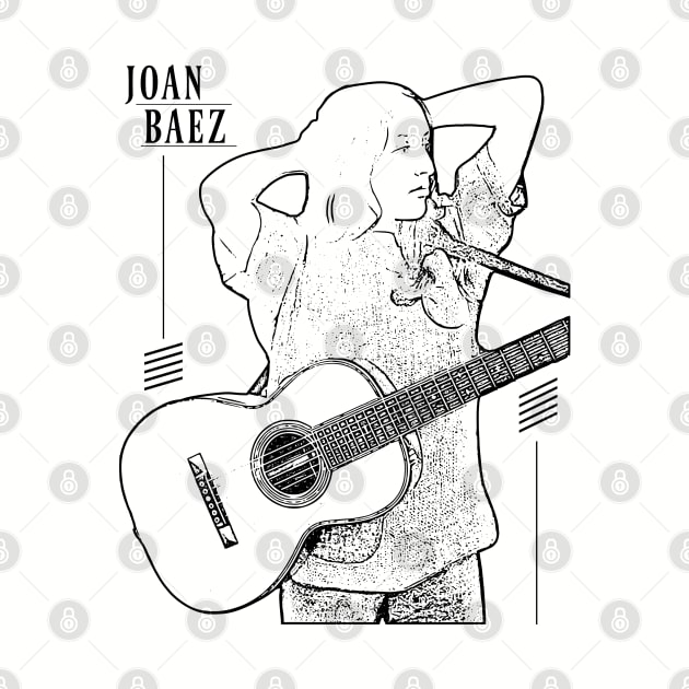 Joan baez // 80s by Degiab