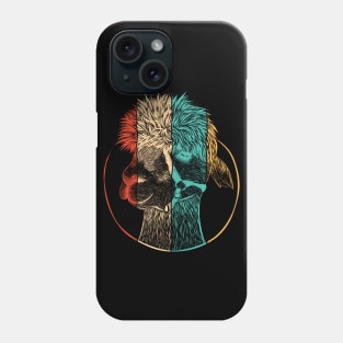 Retro Llama Vicuna Guanaco Breeder Alpaca Phone Case