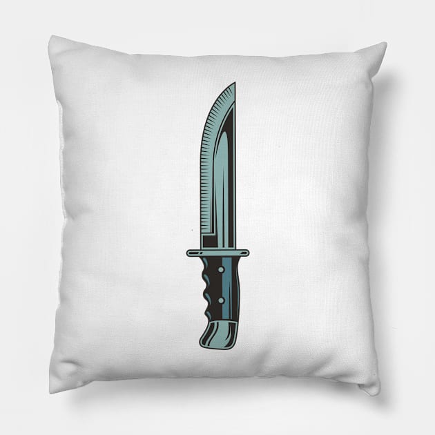 knife Pillow by ShirtyLife