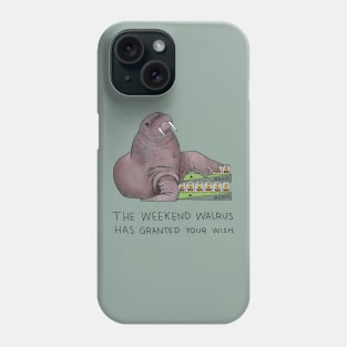 The Weekend Walrus Phone Case