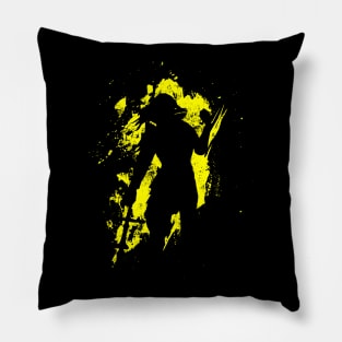 Dragonslayer Splatter Pillow