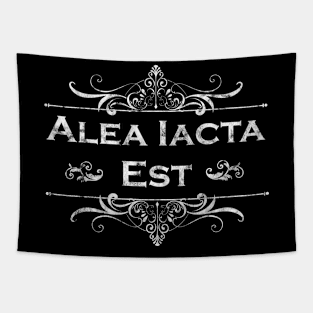 Latin saying - Alea iacta est Tapestry