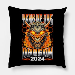 Chinese New Year 2024 Year of The Dragon Pillow