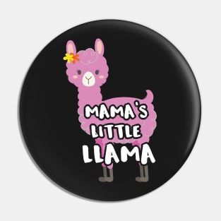 Matching Mother Daughter   Mamas Little Llama Pin