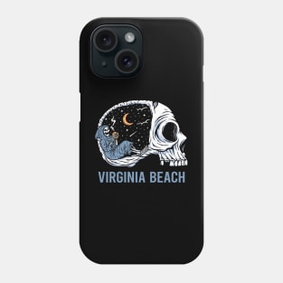 Chilling Skeleton - Virginia Beach Phone Case