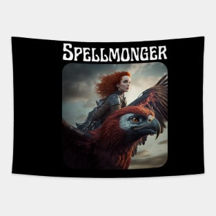 Spellmonger - Sky Rider Delivery Service (no text) Tapestry