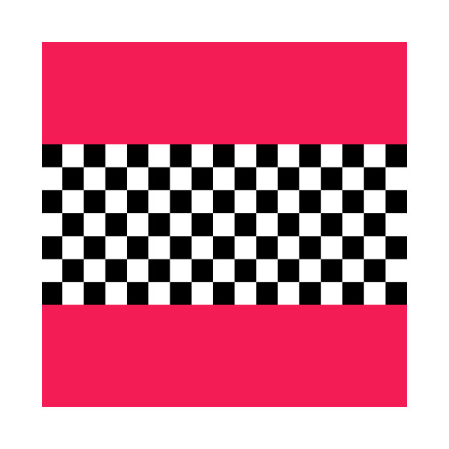 pink checkerboard