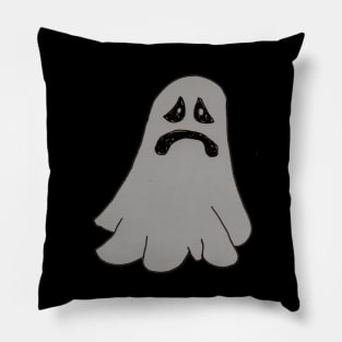 Somber Ghost Pillow