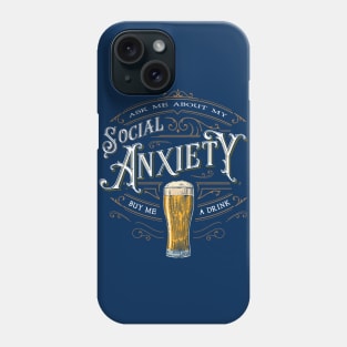 Social Anxiety Phone Case