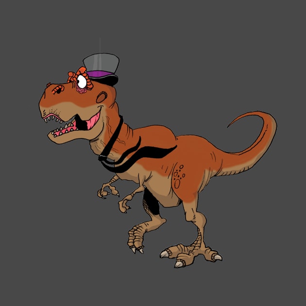 Dapper Dino by PhoneticTees