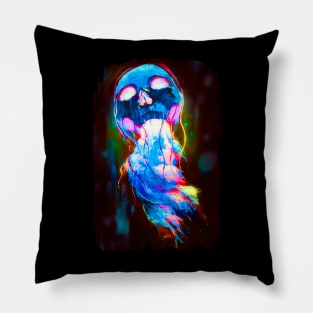 Jellyfish Skull Pillow