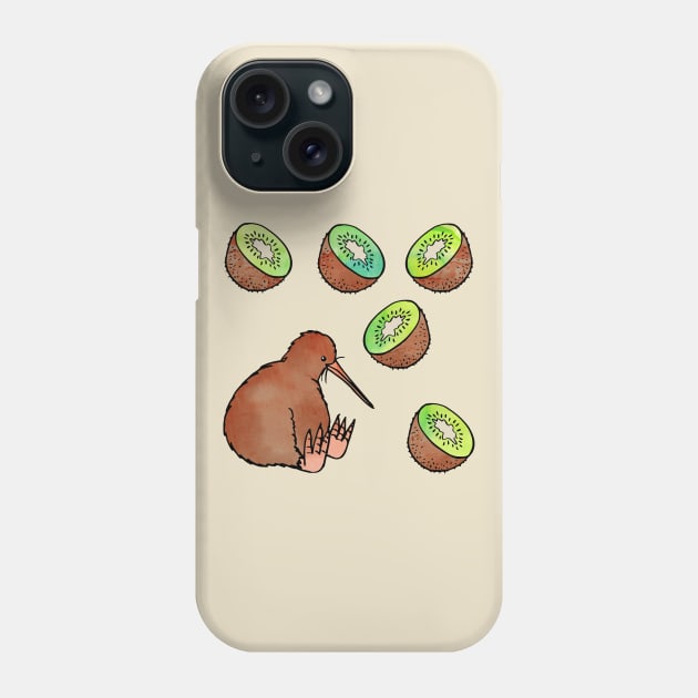 Kiwi Phone Case by Olooriel