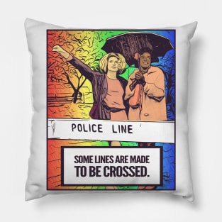 Drawing Pride: Proud Pillow