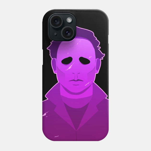 Shape Purple Silhouette (Dead by Daylight) Phone Case by SWDesigns