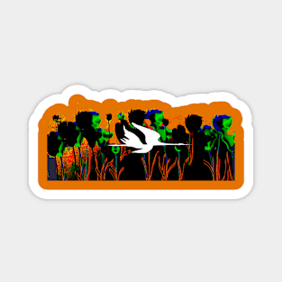 Jungle Bird Magnet