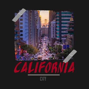 california city tape photography T-Shirt