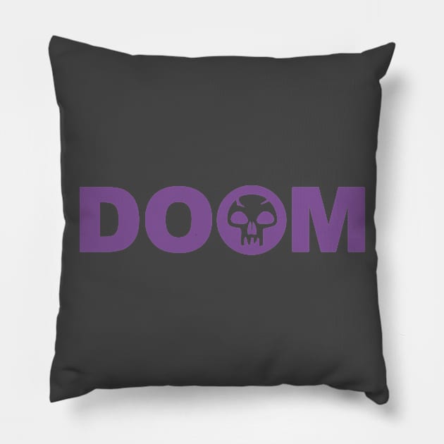 Doom Shirt Pillow by Mia Valley