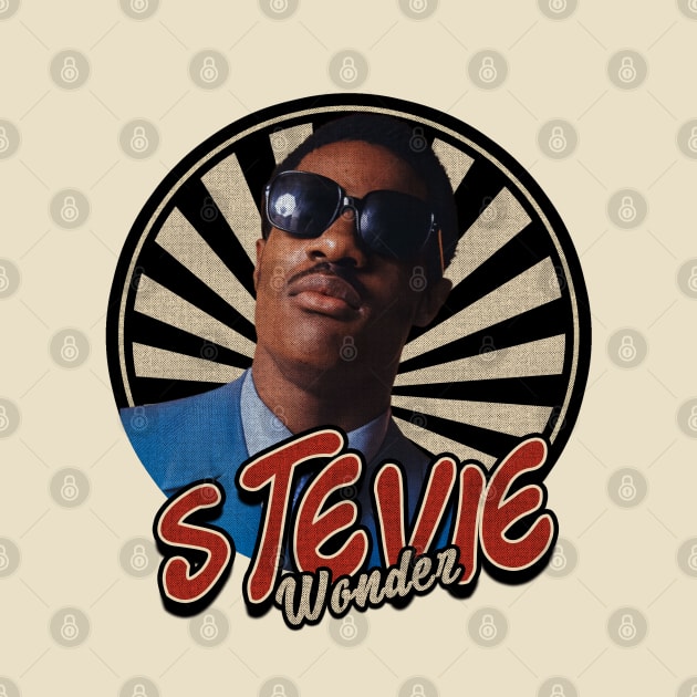 Vintage 80s Stevie Wonder by Motor Ilang