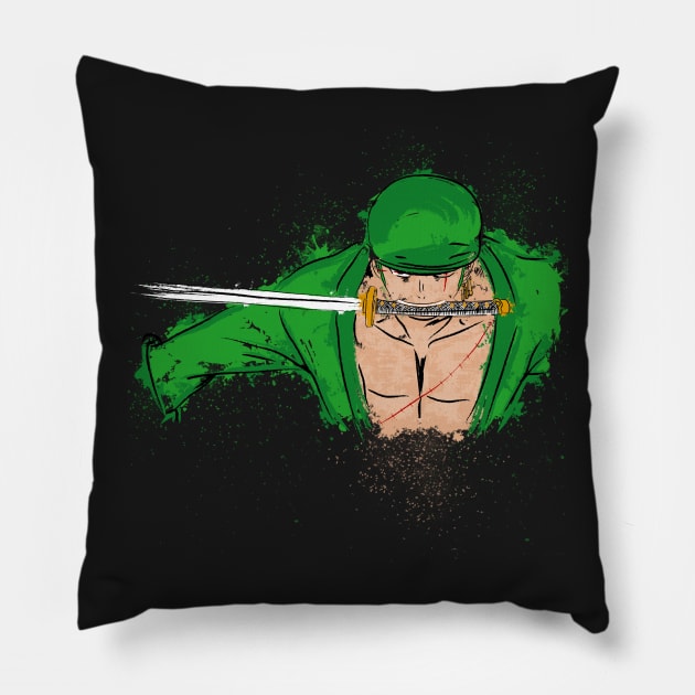 Pirate Hunter Pillow by danielone8