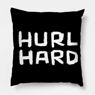 Hurl Hard, Irish Sports, Hurler, Hurling Pillow