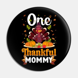 Thanksgiving day November 24 One Thankful mommy Pin