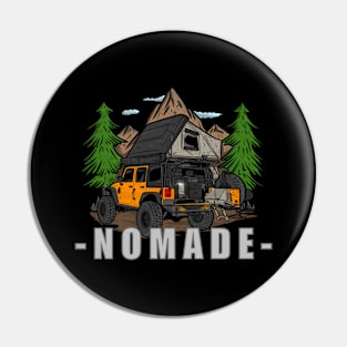 Nomade Jeep Wrangler - Orange Pin