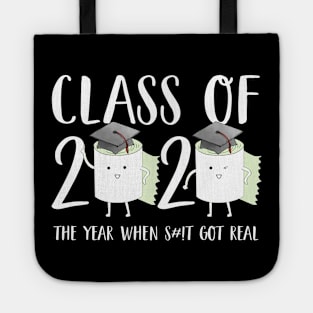 Class of 2020 Toilet Paper Quarantined Virus Gift Tote