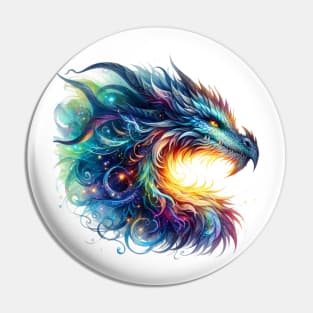 Mythical Majesty: Dragon Graphic Tees Pin