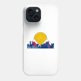 Denver Skyline Flag Design Phone Case