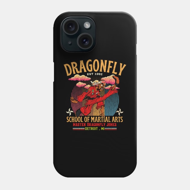 Dragonfly Vintage Style Original Aesthetic Tribute 〶 Phone Case by Terahertz'Cloth