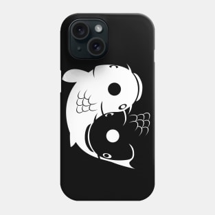 Yin Yang carp Phone Case