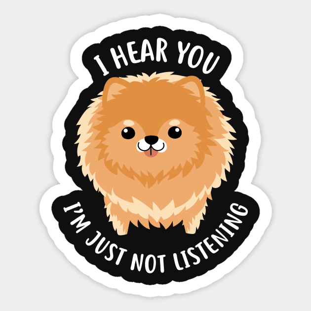 Chow Chow I Hear You Not Listening Dog Gift T-Shirt Chow Chow I Hear You Not Listening Dog Gift T-Shirt