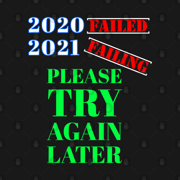 Another bad start 2021 - Coloured by Try It